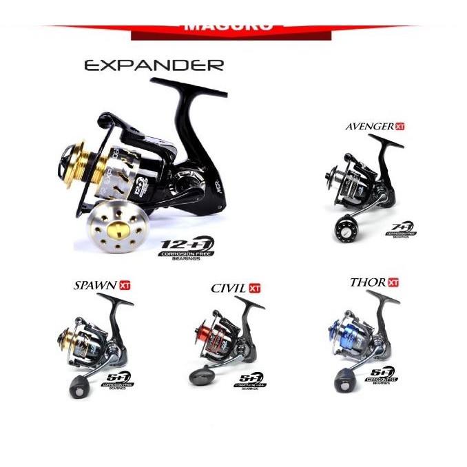 Reel Maguro XT Series Expander / Avenger / Civil / Spawn / Thor