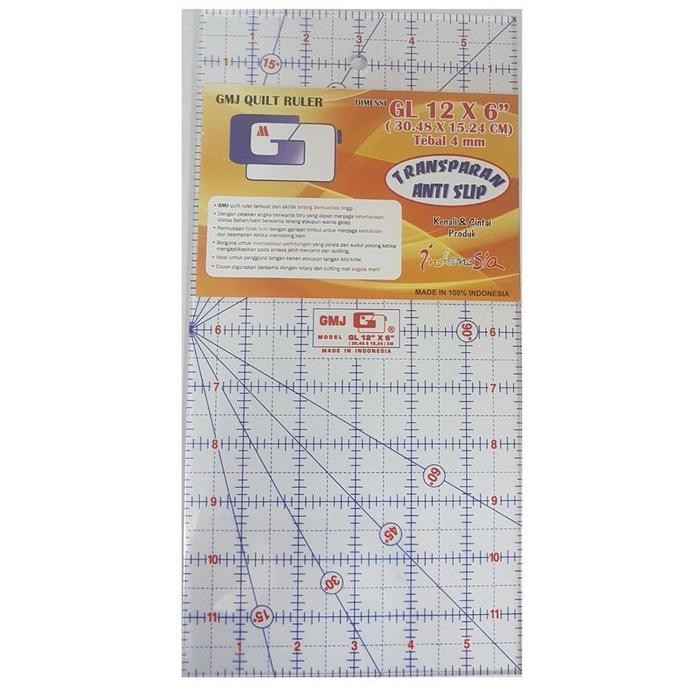

Bisa Gosend! Penggaris Pola Untuk Membuat Quilting Dan Patchwork Gmj Ukuran 12X6