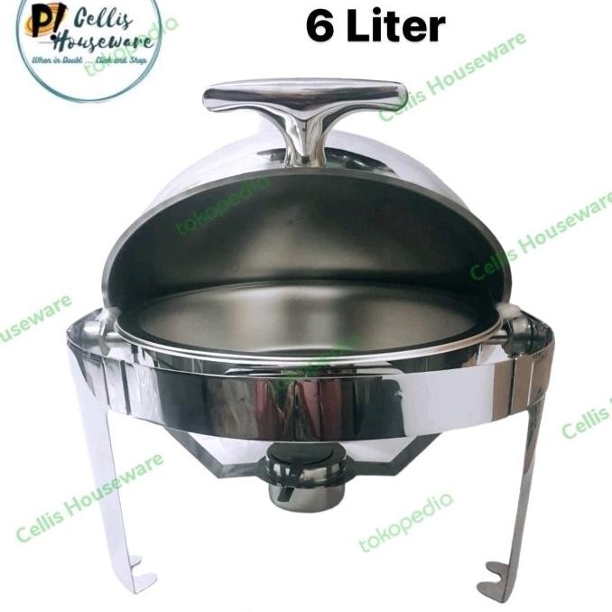 Hot Sale Roll Top Bulat Stainless 6 Liter - Prasmanan Roll Top