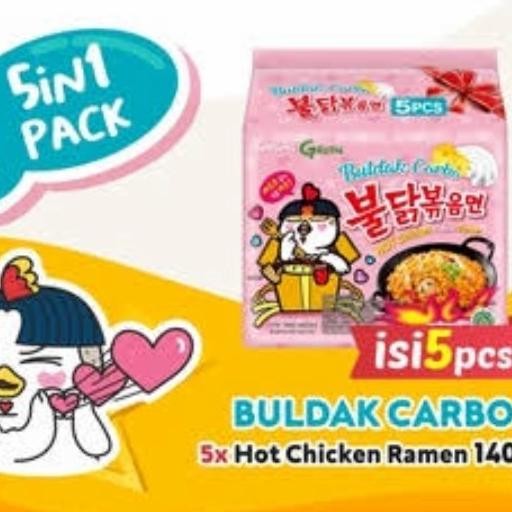 

Bisa Spk! Samyang Buldak Carbo 700Gr (5 Pack)