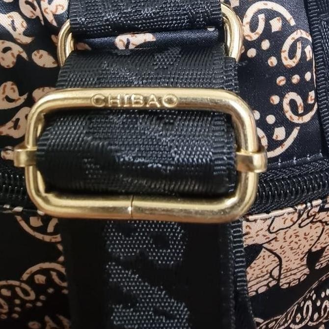 Grosir Tas Selempang Wanita Import Chibao 3In1 Motif Gajah 18132#