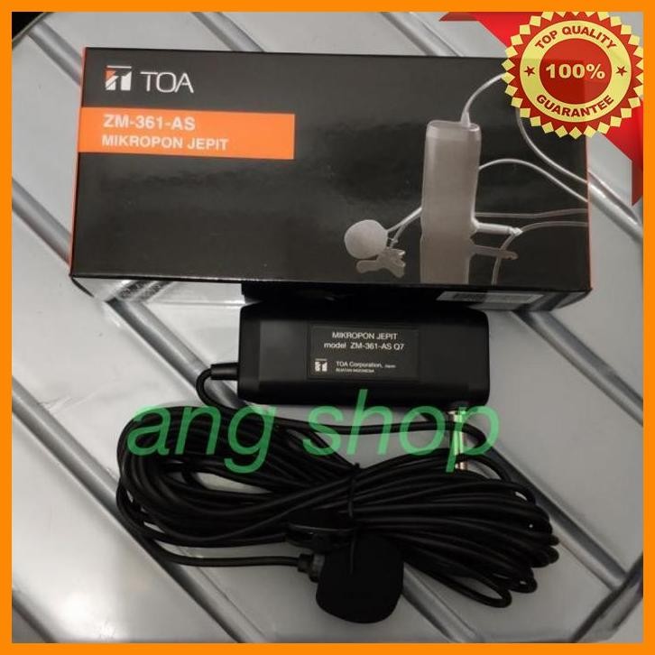 [ANG] TOA ZM-360 ZM360 ZM 360 MIC MICROPHONE JEPIT ORI ORIGINAL