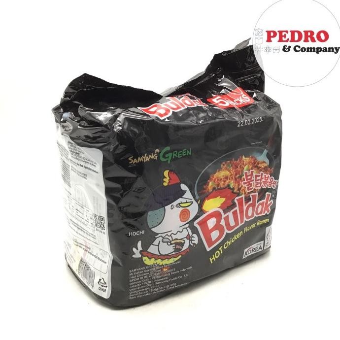 

Samyam Green Buldak Hot Chicken Ramen Isi 5 Pc Mi Instant Korea