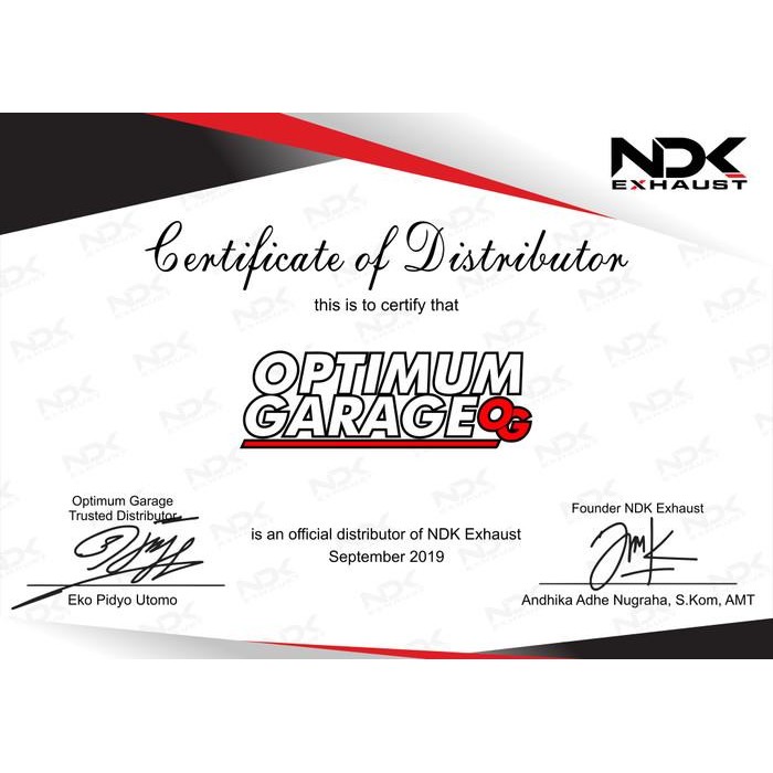 Knalpot Mobil Racing Ndk Exhaust Mufler Dk-03V3 Silincer Knalpot Ndk Original Dan Terpercaya