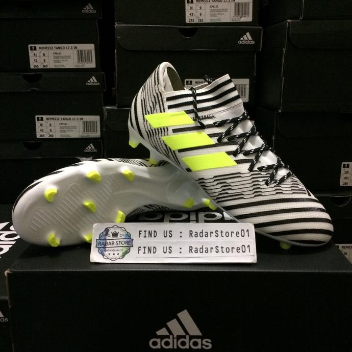 Sepatu Bola Adidas Nemeziz 17.3 FG White