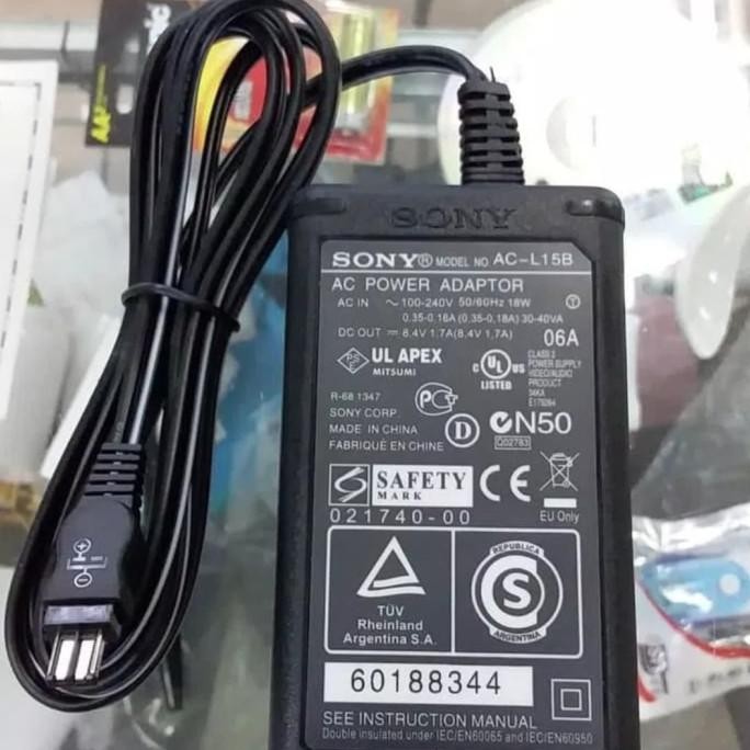 CHARGER ADAPTOR SONY DCR-SD1000 ADAPTOR SONY SD1000 ADAPTOR HANDYCAM ORIGINAL DAN TERPERCAYA