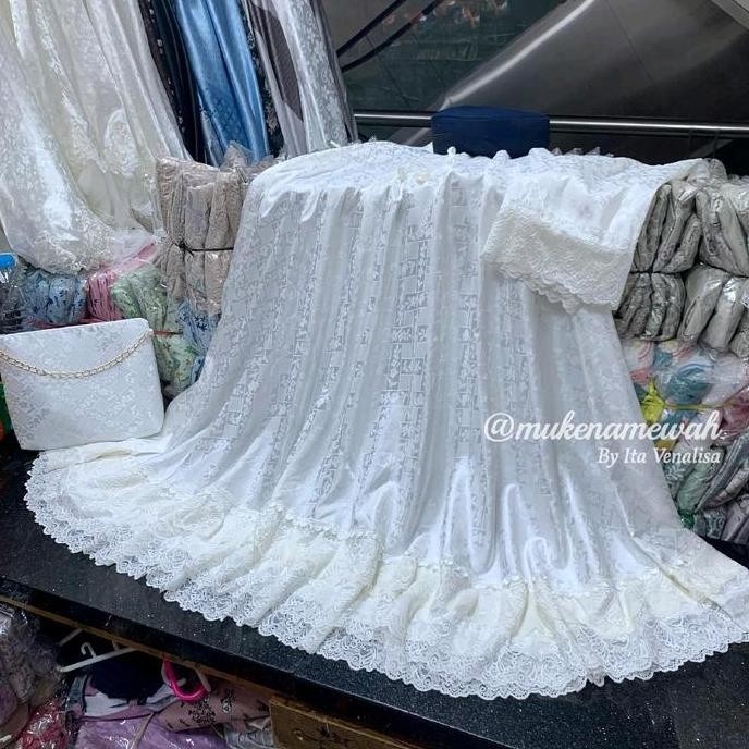 Promo Mukenamewah / Mukena Rumana Sutra / Mukena Sutra Premium / Mukenamewah/ Mukena Premium Mukenah