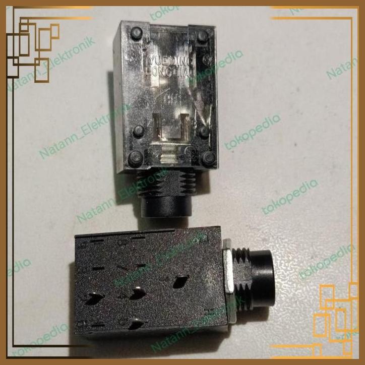 [MRD] 3679 socket soket akai mic toa buat di box pcb chasis mono 4p 4pin