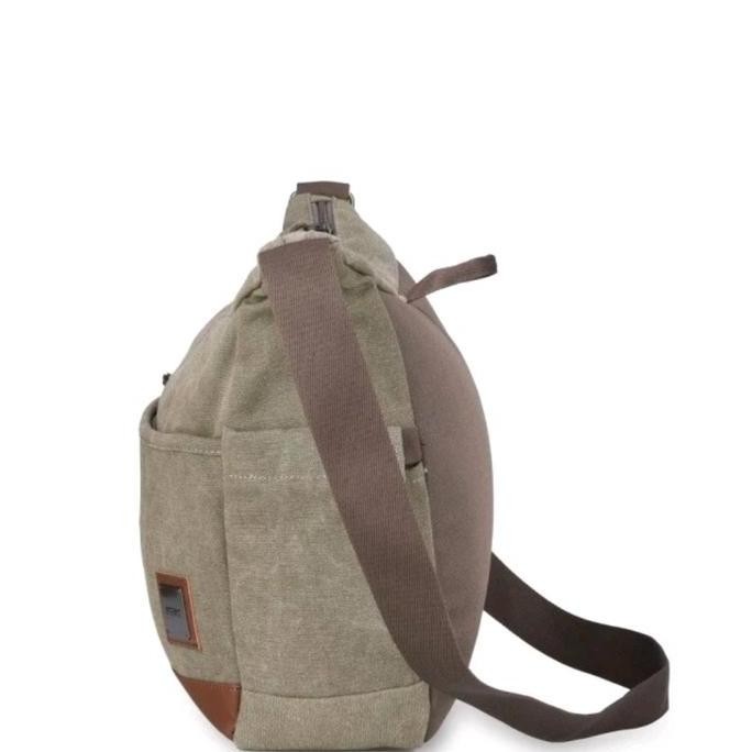 Eiger Btr Canvas Messenger Laptop - Tas Selempang Outdoor Sling Bag Co
