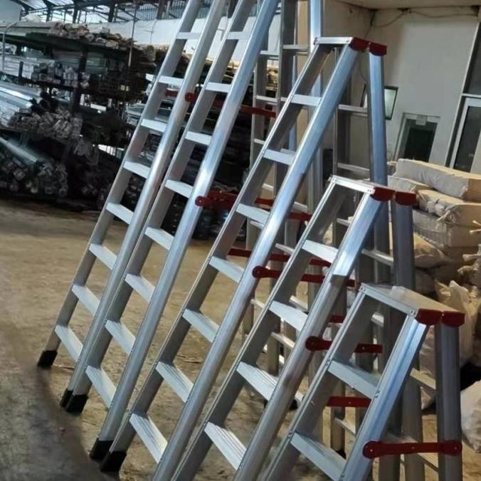 tangga lipat aluminium 2 meter