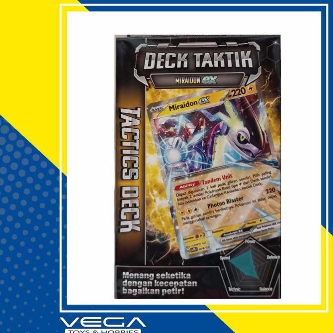 TCG Pokemon Ex Tactics Deck Miraidon