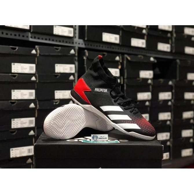 Sepatu Futsal Adidas Predator 20.3 in Black Red EF2209 Original BNIB