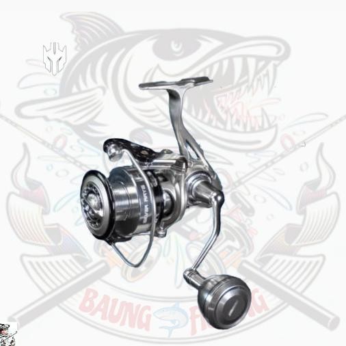 NEW reel tridentech silver rays light new ark 5000c 5000xh