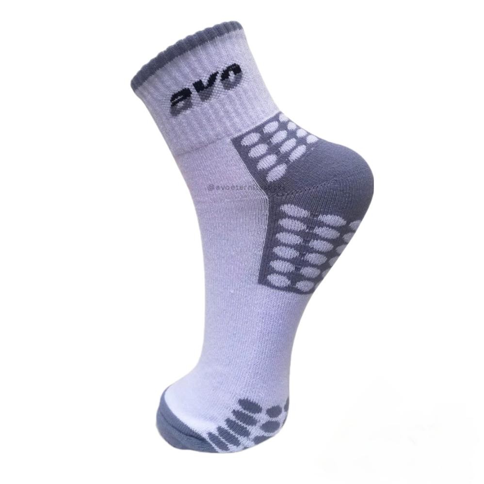 er-87 Koas Kaki Olahraga Pendek Pria Wanita tebal hitam putih abu Compression Socks original Avo Ter