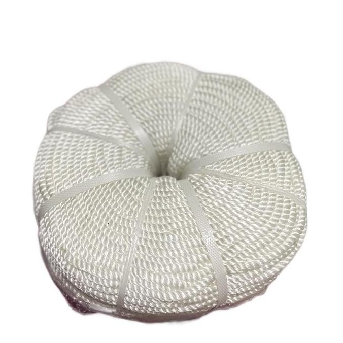 

Tali Tambang Bahan Nilon 6Mili Rolan 220Mtr New Stok