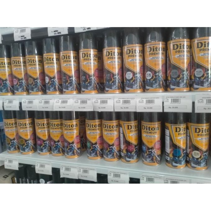 Cat motor diton premium 9123 gold emas murah