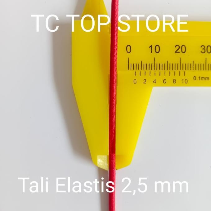 

Tali Elastis 2,5mm (50 meter) / Tali karet / Tali String murah