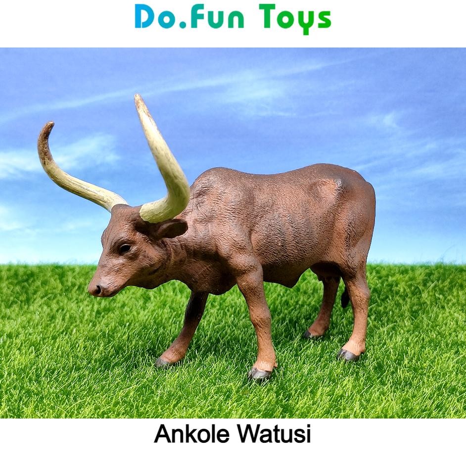 Animal Furine Anole Watui Mainan Niatur Anole Watui