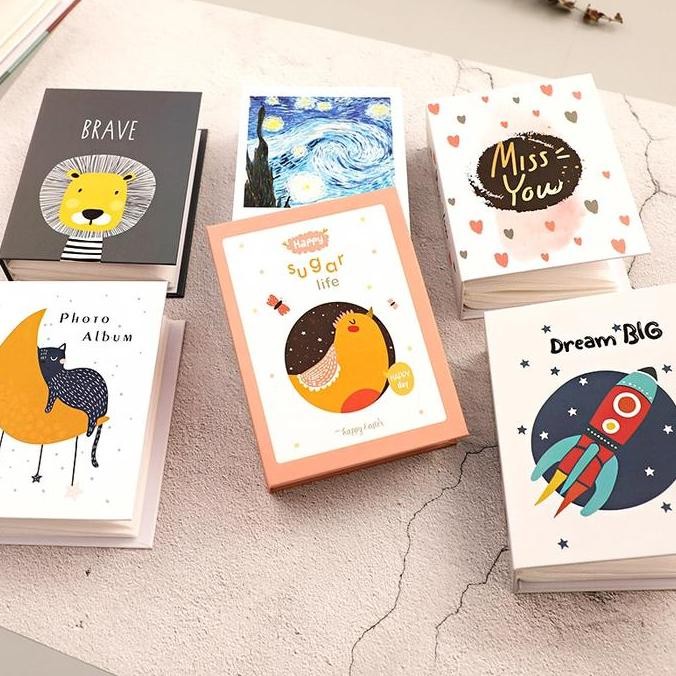 Buku Album Foto Polaroid 4R / Collection Book Foto Laminating Murah ALBUM FOTO ISI 100 PCS ALBUM FOT