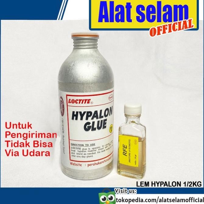 Penambal Lem Perahu Karet Hypalon Glue Rubber Boat TEG