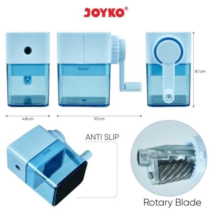 

Special Sale! JOYKO A-156 Serutan Putar / Rautan Pensil - Sharpener Anti Slip A156 Berkualitas