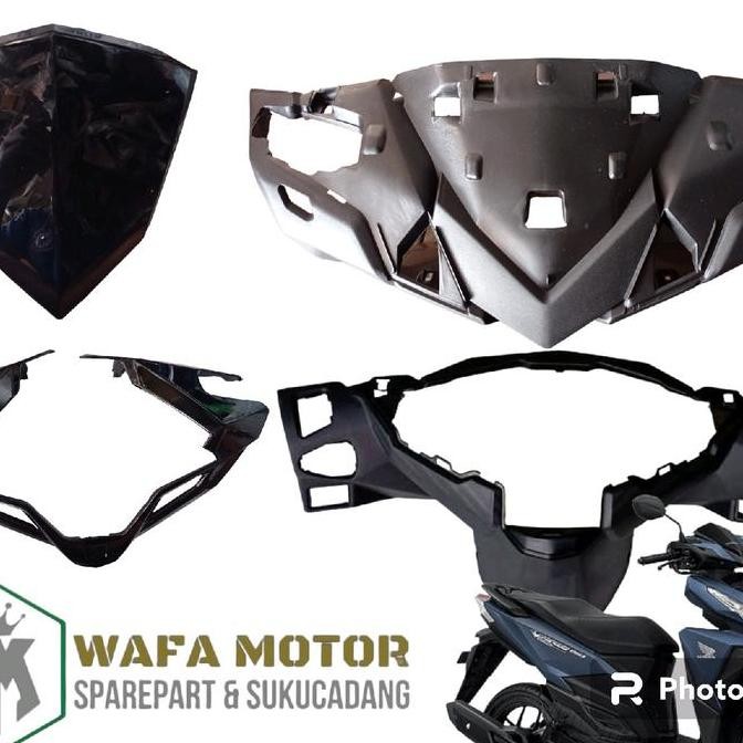 Promo batok kepala komplit depan belakang visor cover speedometer vario 125/150 led old 2015 2016 20