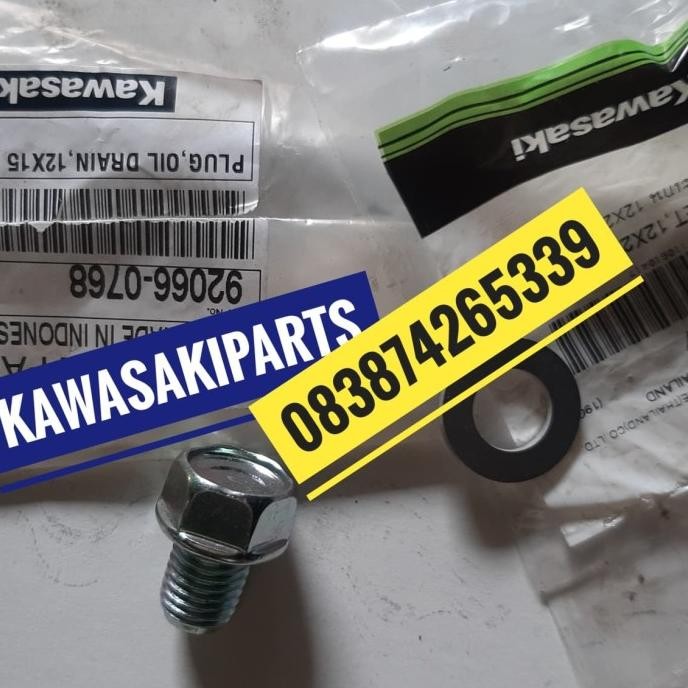 Baut Baud Oli Baut Oli Mesin Ninja Z 250 Fi Z250 Fi Original Kawasaki Diskon