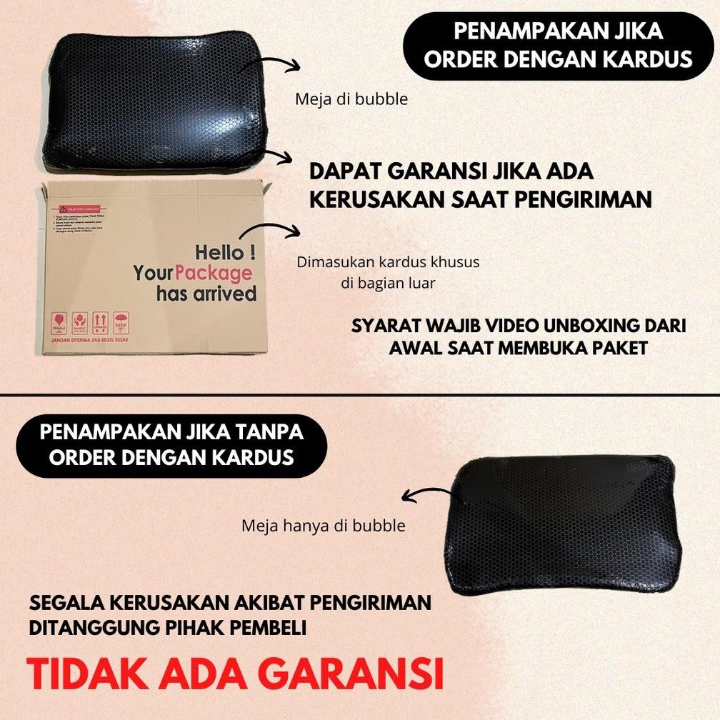 

By05 EITHER.ID - KARDUS MEJA BELAJAR LIPAT IMPORT UNTUK TAMBAHAN PACKING EXTRA SAFE Hemat