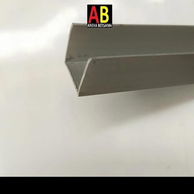 Lis U Alumunium 15Mm 1.5 Cm Panjang 6Meter Restock