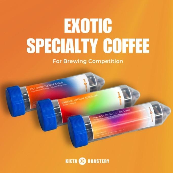 

Exotic Specialty Coffee for Brewing Competition / Kopi juara