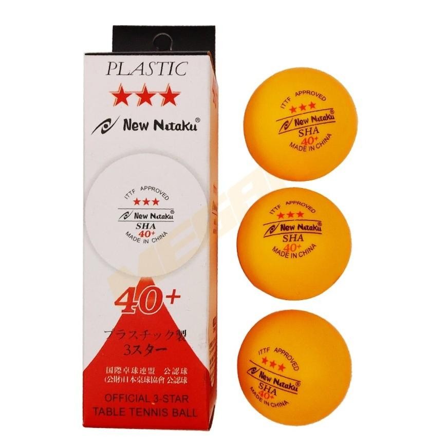 rt-4 BOLA PINGPONG TENIS MEJA DHS ISI 3 - 3 STAR OLYMPIC GAME MURAH GROSIR Murah