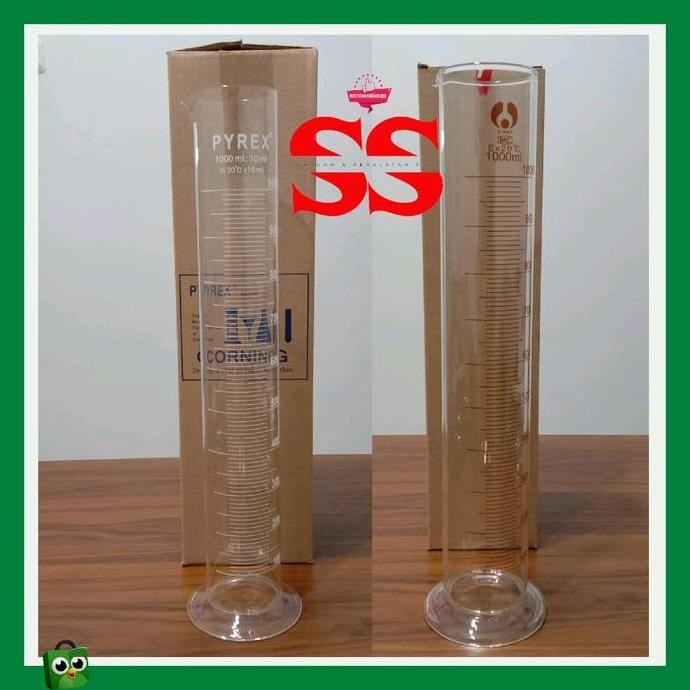 Gelas Ukur BBM 1000ML | Gelas Kaca 1 Liter | Gelas Ukur  Takaran Minyak BBM Peralatan spbu