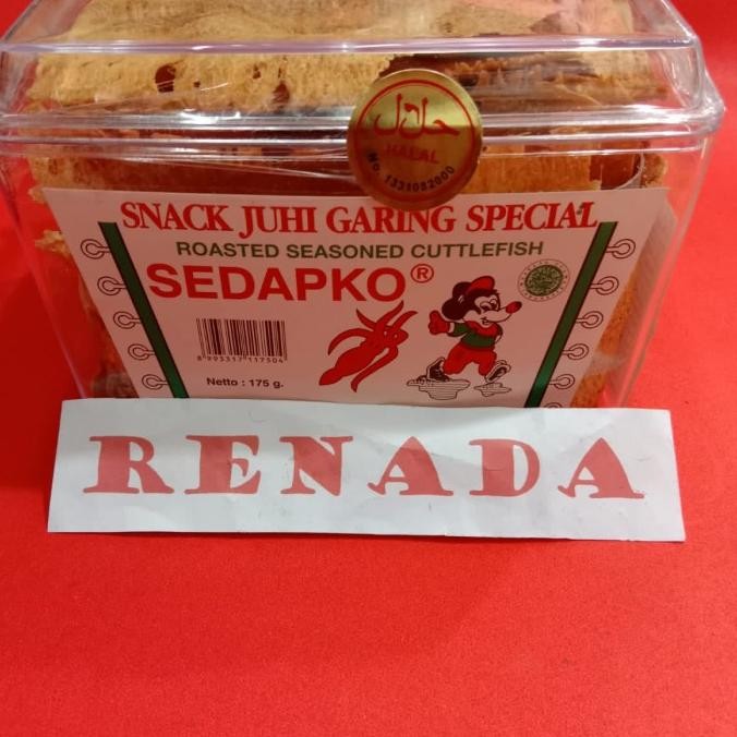 

Snack Cumi Garing/Juhi Garing Spesial 175Gram