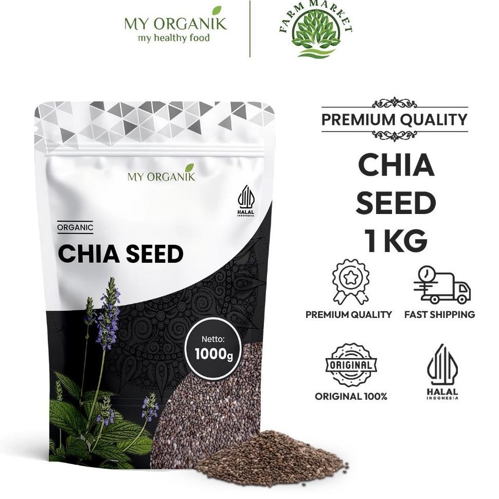 

My Organi Chia Eed Organic Untu Bla Cia Eed Organi 1G Tanpa Campuran