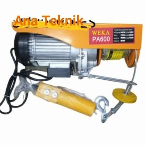 Mini Electrik Hoist 400 Kg New Stok