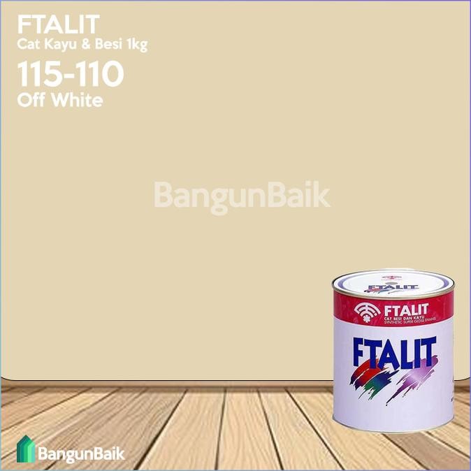 Spesial Kansai Ftalit 110 Off White 1Kg / Cat Kayu Dan Besi Ftalit 115-110