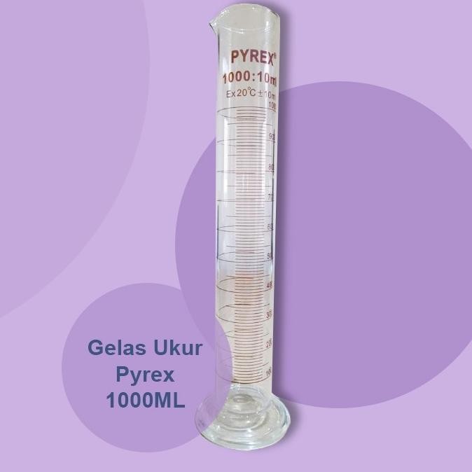 Gelas Ukur Pyrex 1000 ML