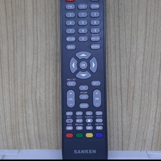 REMOTE REMOT SMART TV LED SANKEN 3D ORIGINAL ASLI