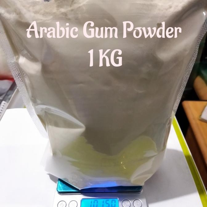 

Gum Arabic 100% Asli Bubuk Gum Arab Repack 1 KG Gum Arabica Gom Arab murah
