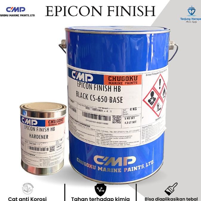 Miliki Cat Chugoku - Epicon Finish - Cat Kapal - Cat Besi Baja - Doff