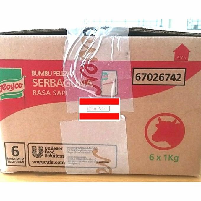 

Royco Sapi Bumbu Pelezat Serbaguna 6 x 1kg (1dus) murah