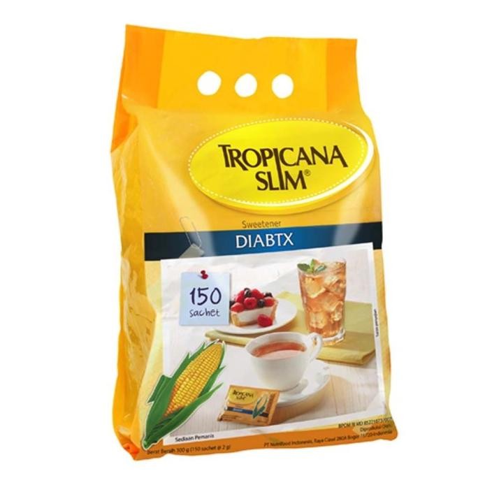 

TROPICANA SLIM SWEETENER DIABTX 150 sachet murah