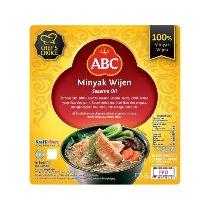 

MINYAK WIJEN ABC SESAME OIL 1L JERRY CAN murah