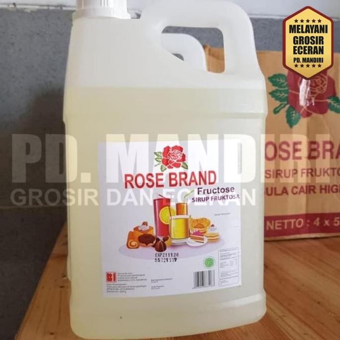 GULA CAIR ROSE BRAND 5Kg / FRUCTOSE ROSE BRAND / SIMPLE SYRUP murah