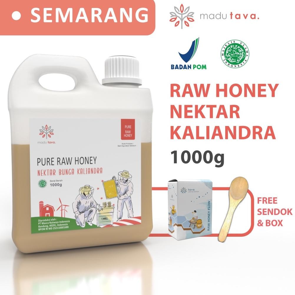 

Madu Murni Asli Tava Nektar Kaliandra 1kg Grade A 100% Alami Pure Natural Raw Honey