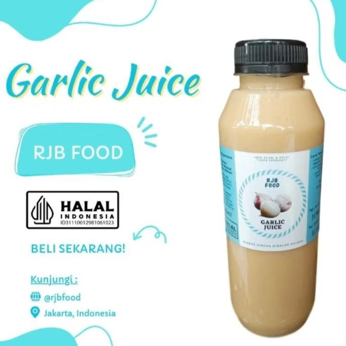 

500ml Jus Bawang Putih Tunggal Jahe Merah Lemon Madu Hutan Cuka Apel [terbaik]