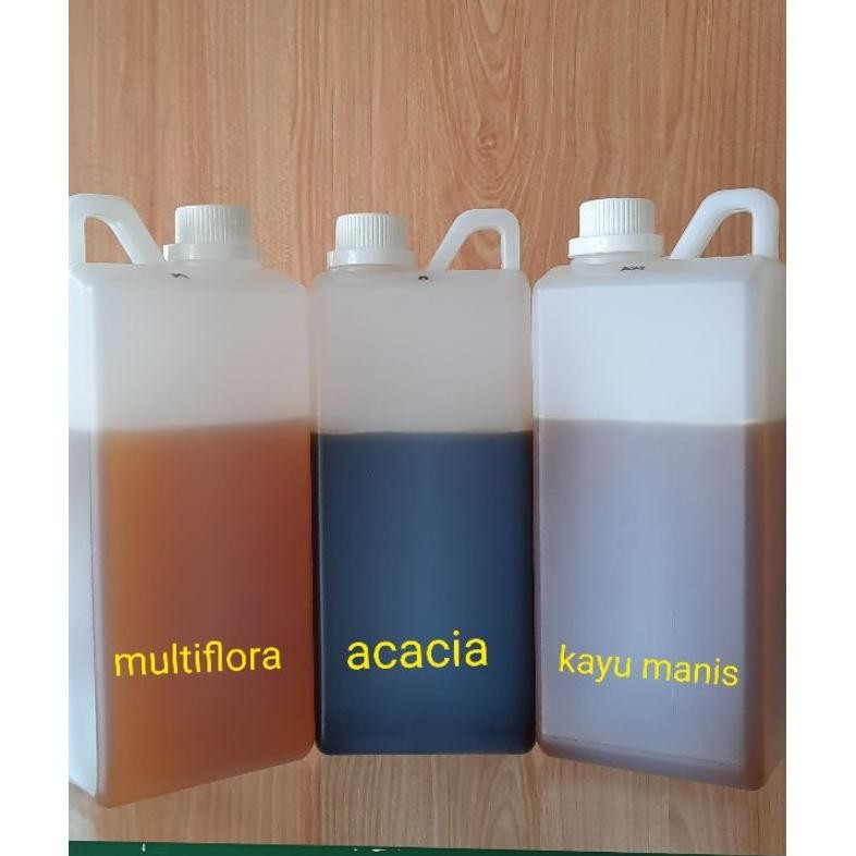 

Madu hutan asli Riau 1kg dari lebah liar jenis apis dorsata nektar akasia, multiflora dan kayu manis