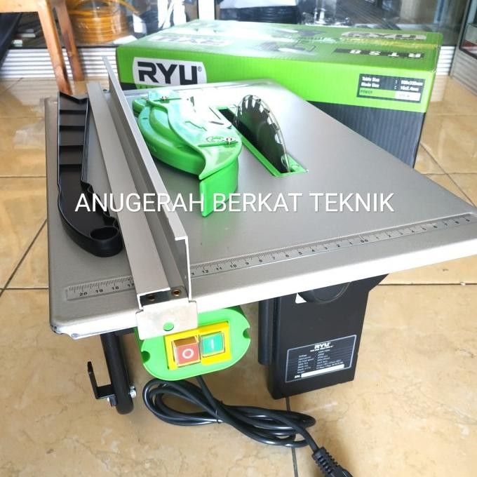 TABLE SAW TEKIRO RYU 600 WATT MESIN GERGAJI MEJA CIRCULAR SAW 8 INCH murah