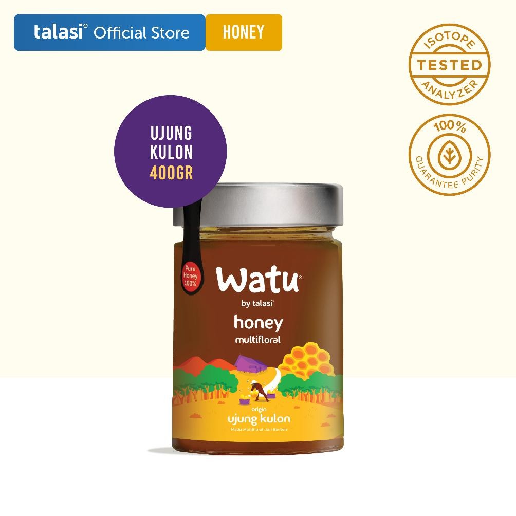 

Watu Multifloral Honey - Madu Asli Ujung Kulon 400gr - Banten