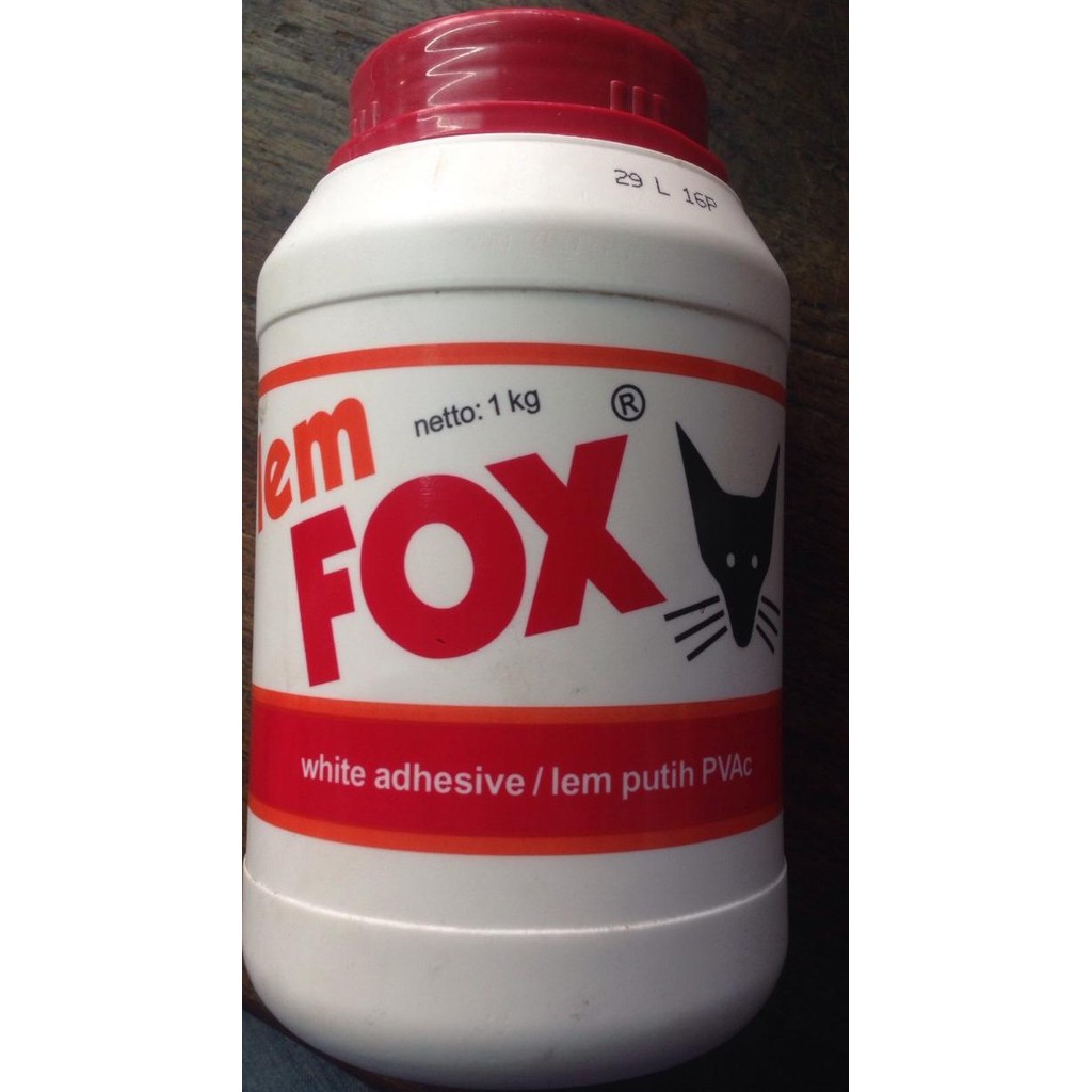 

lem putih fox besar white adhesive (1 kg) murah
